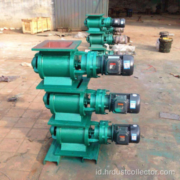 Tekanan rendah Air lock rotary valve untuk silo
